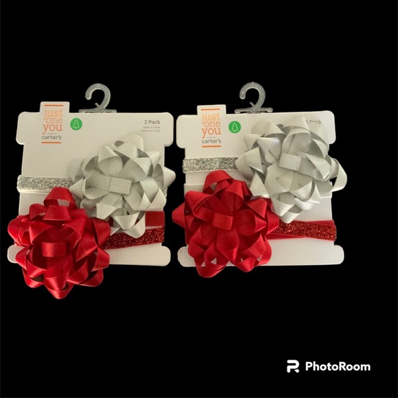 Carter's Other - Carter’s Just one you Christmas headband bows